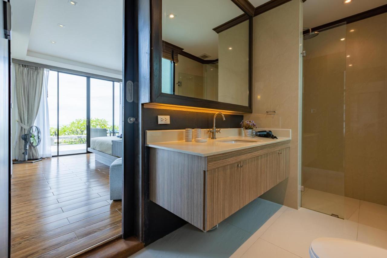 Beachfront Modern 4 Bedroom Pool Villa - Rv Хуа Хин Экстерьер фото