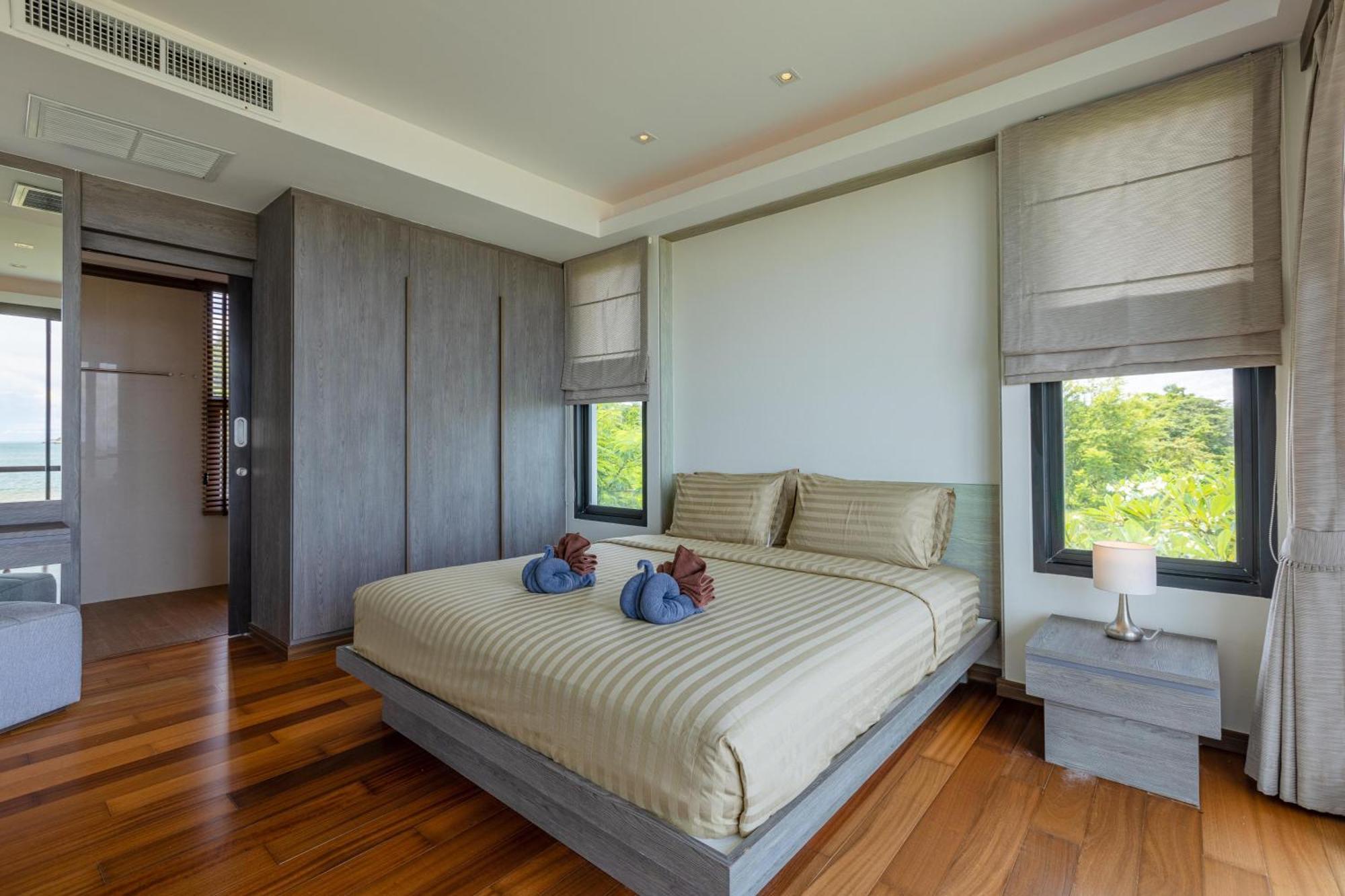 Beachfront Modern 4 Bedroom Pool Villa - Rv Хуа Хин Экстерьер фото