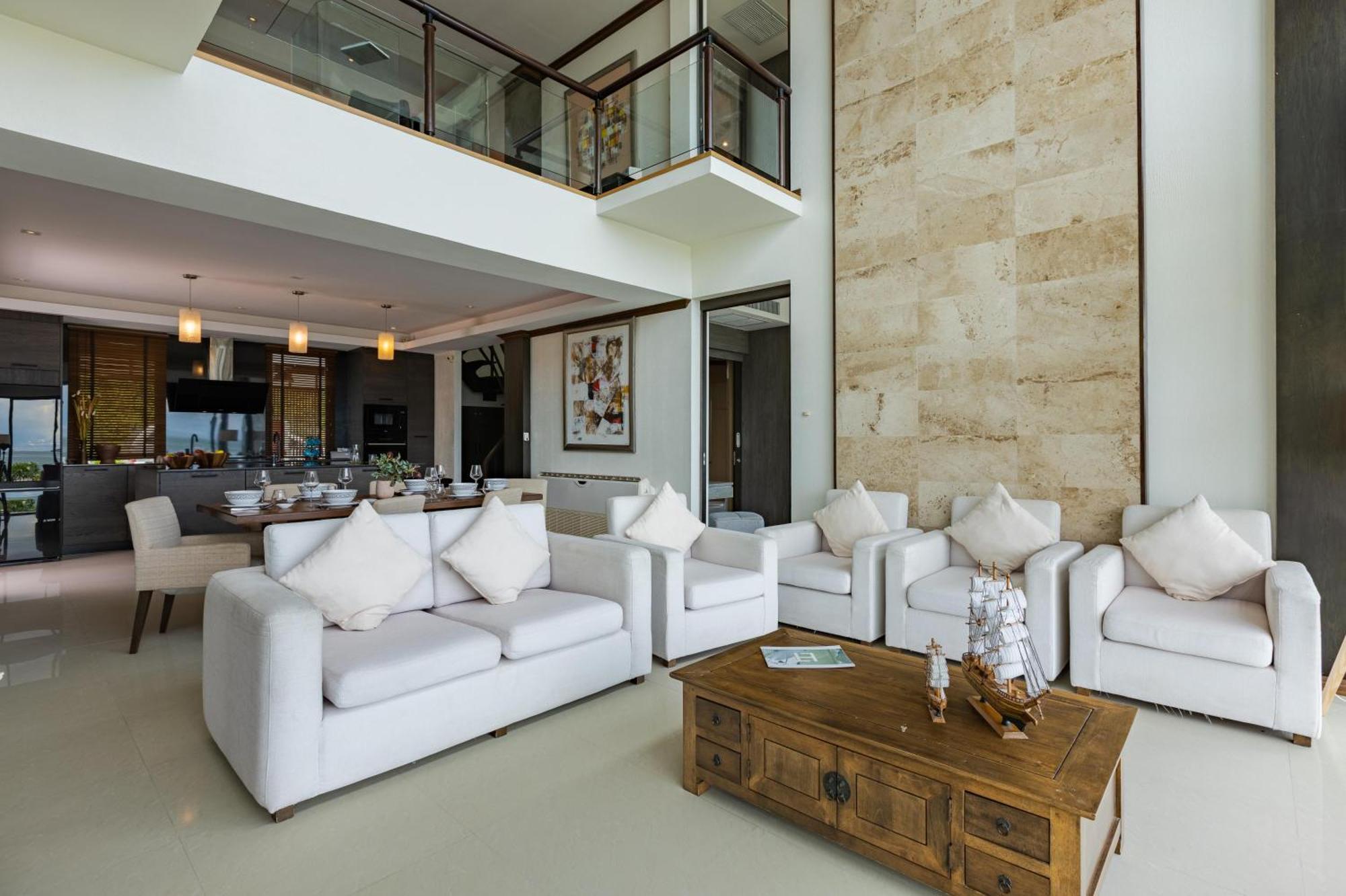 Beachfront Modern 4 Bedroom Pool Villa - Rv Хуа Хин Экстерьер фото