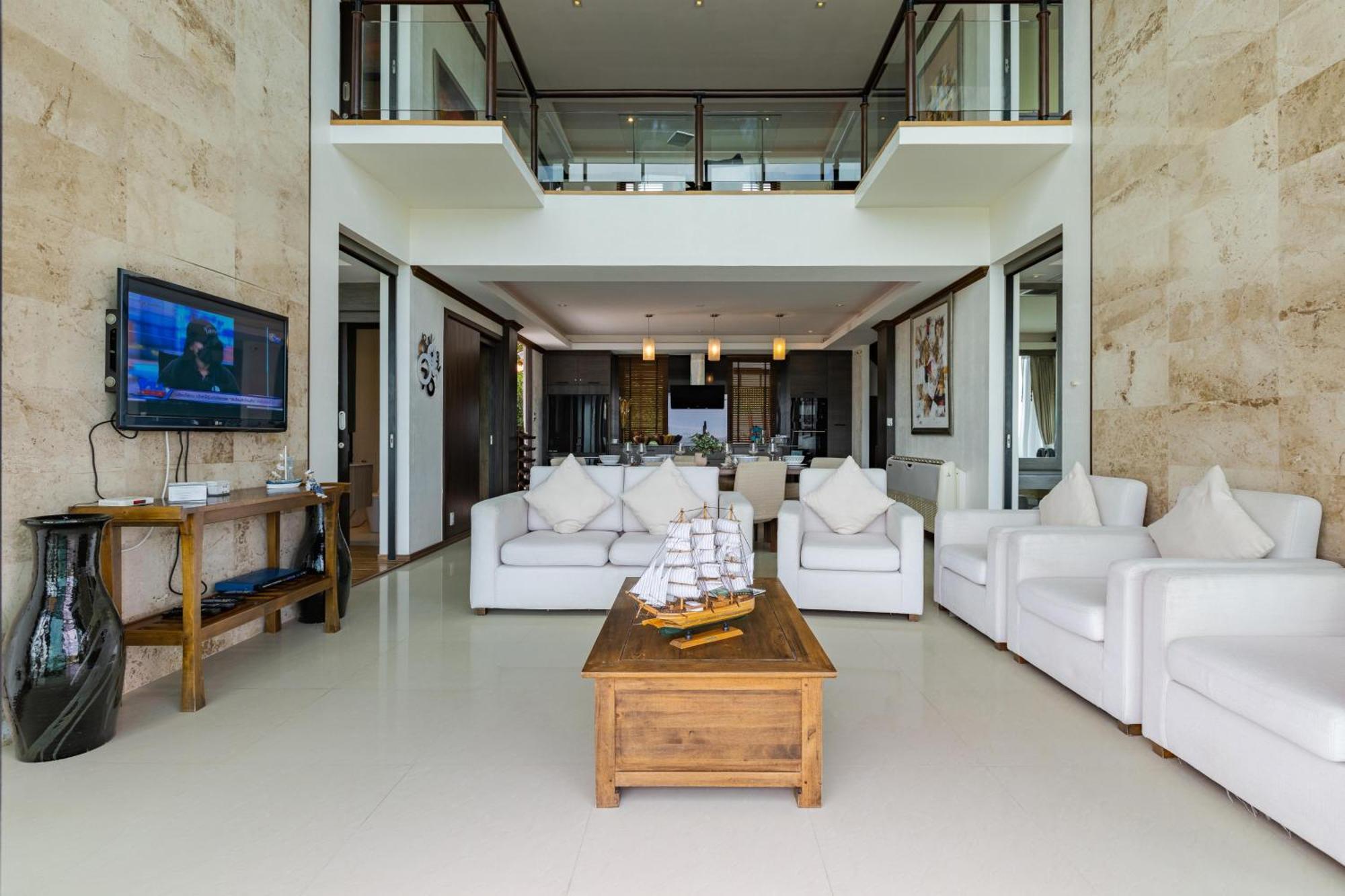 Beachfront Modern 4 Bedroom Pool Villa - Rv Хуа Хин Экстерьер фото