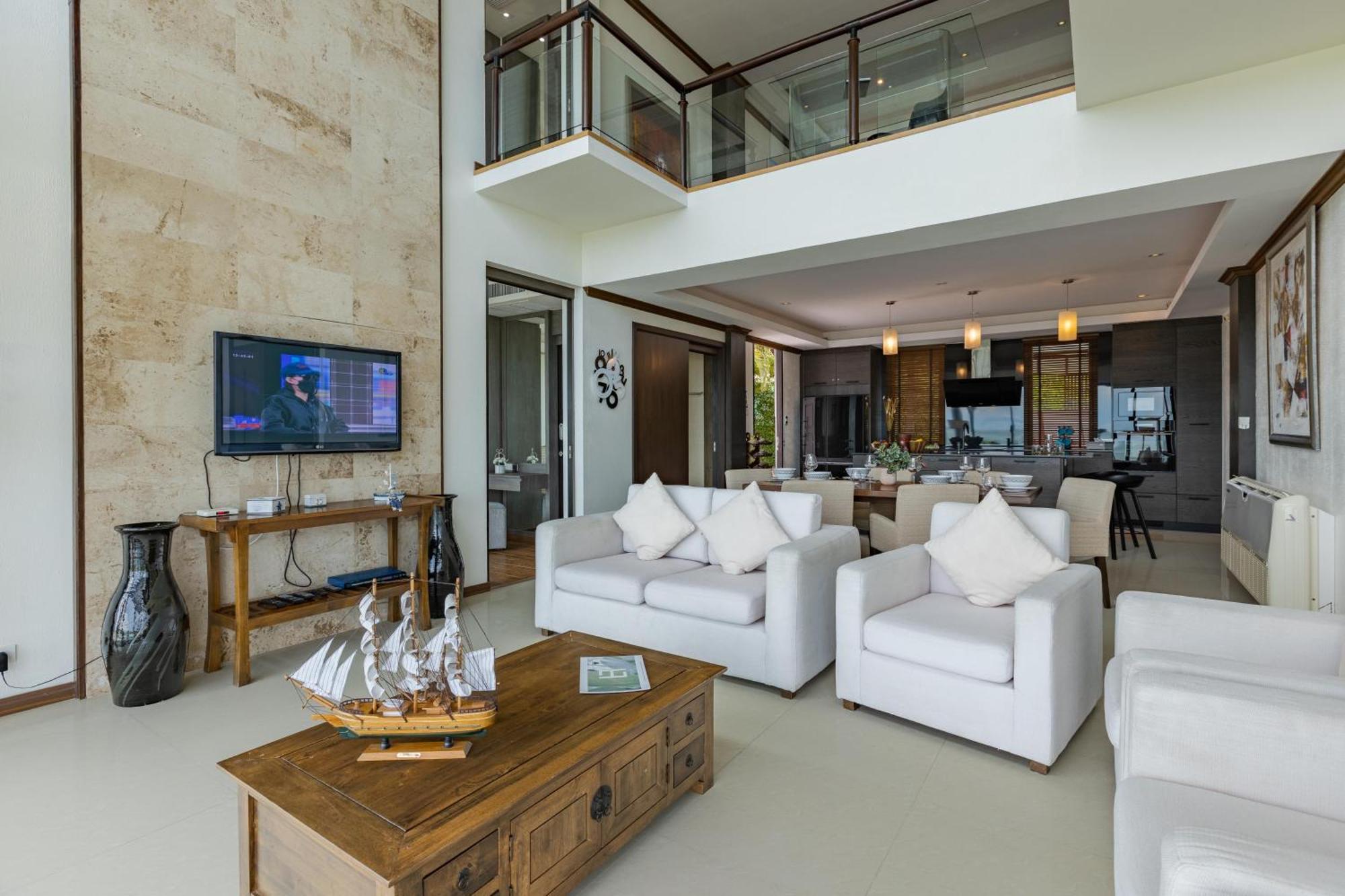 Beachfront Modern 4 Bedroom Pool Villa - Rv Хуа Хин Экстерьер фото