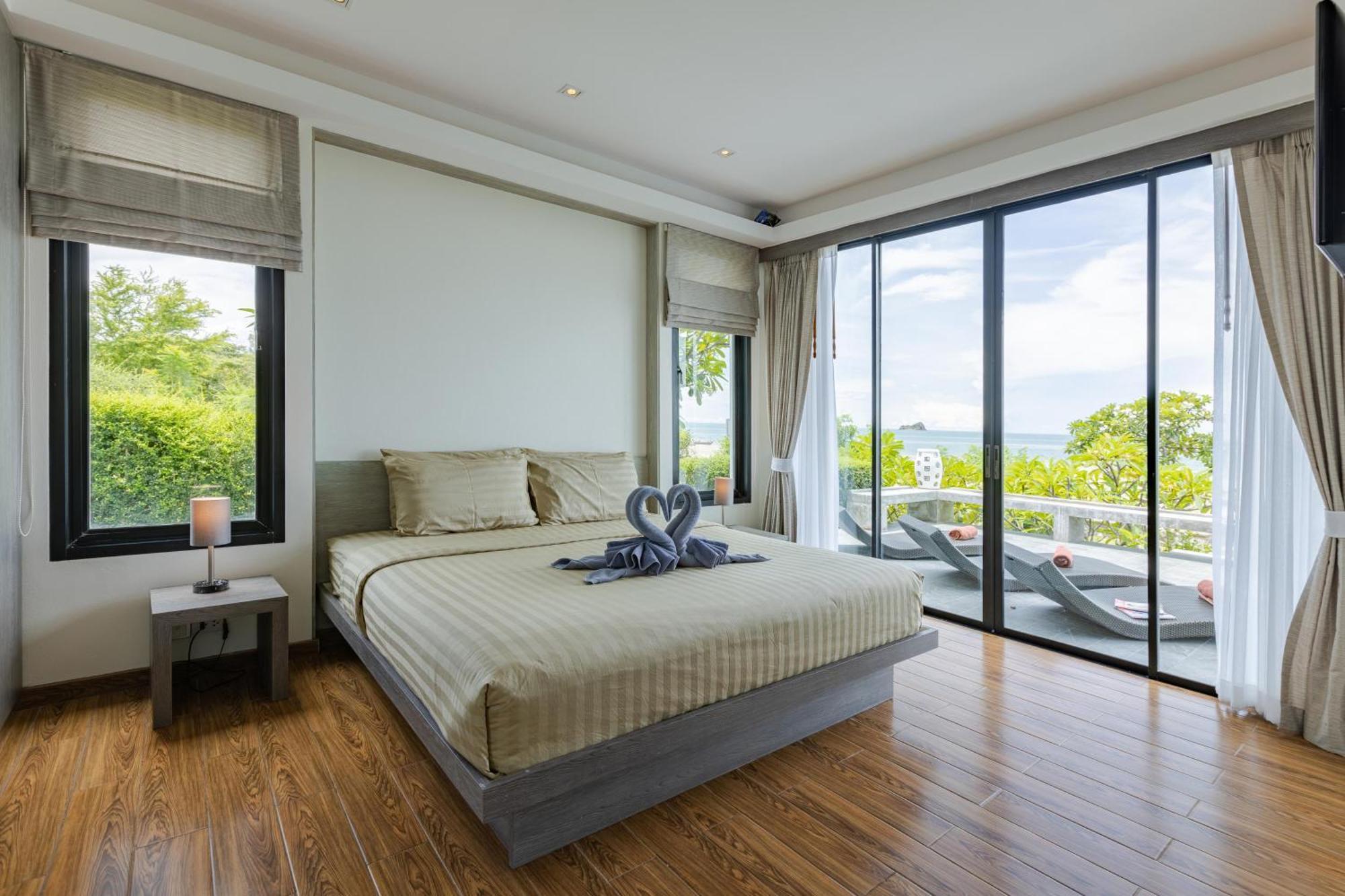 Beachfront Modern 4 Bedroom Pool Villa - Rv Хуа Хин Экстерьер фото